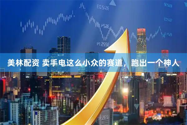 美林配资 卖手电这么小众的赛道，跑出一个神人